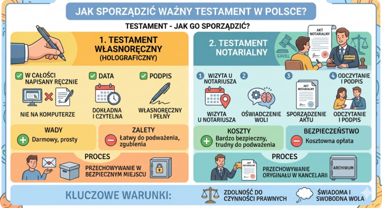 Testament - jak go sporządzić?