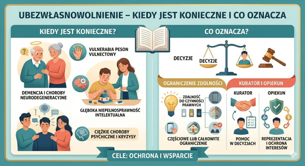 Ubezwłasnowolnienie – Kiedy Jest Konieczne i Co Oznacza